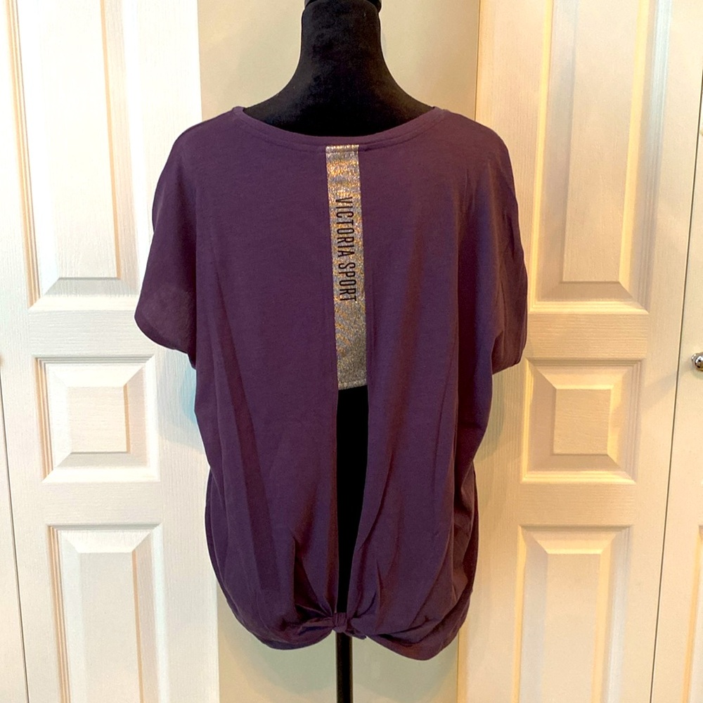 NWOT Open back tee
